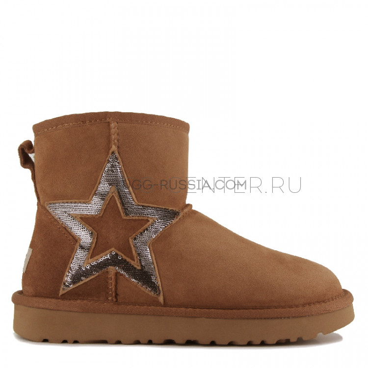 UGG Sequins Chestnut