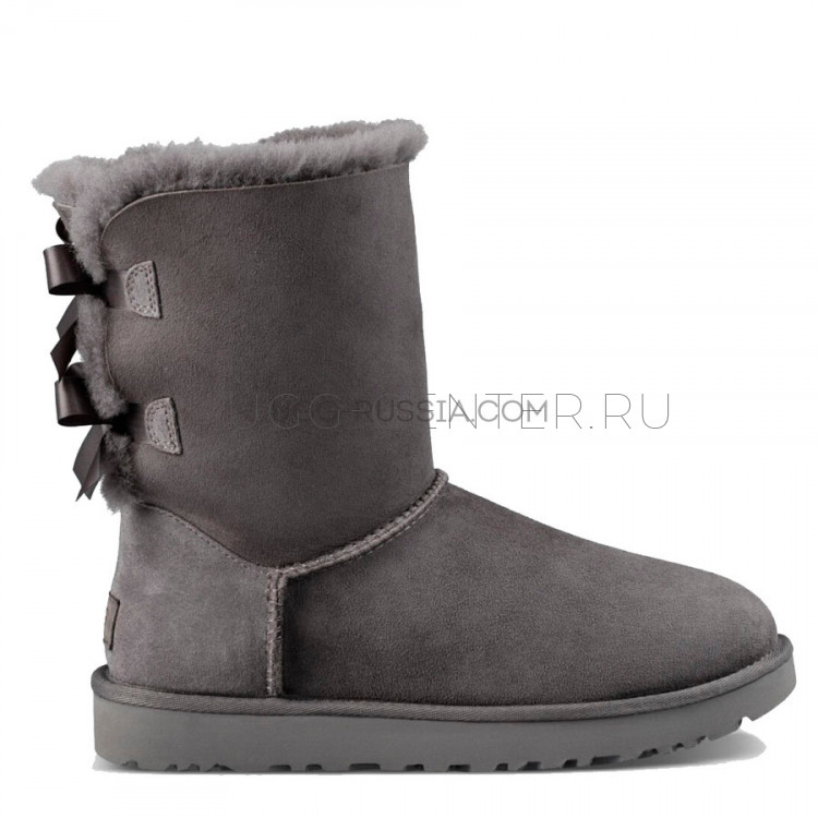 Kids Bailey Bow Grey