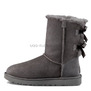 Kids Bailey Bow Grey