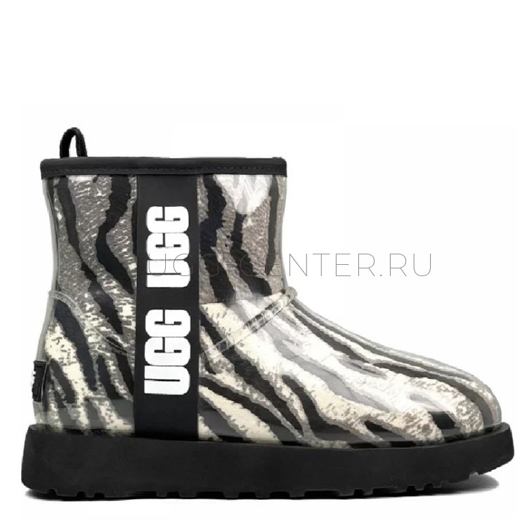 UGG Classic Clear Mini Zebra