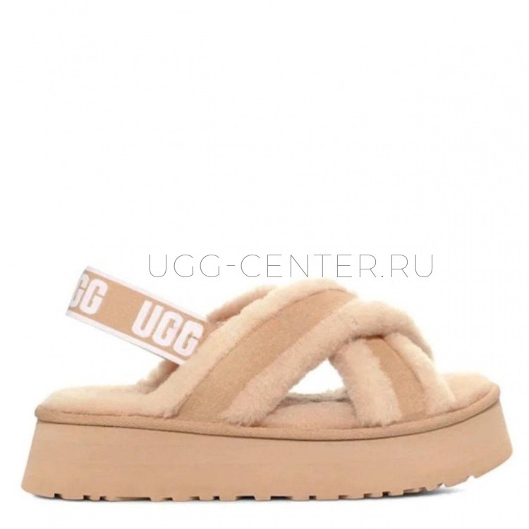 UGG Disco Cross Slide Sand