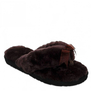 UGG Fluff Flip Flop II Chocolate