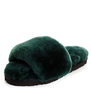 UGG Fluff Slide Slippers Dark Green