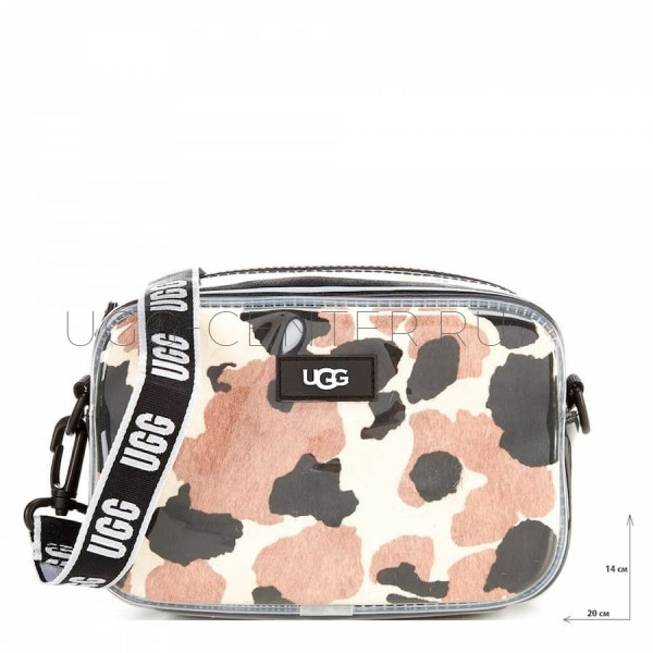 Janey II Clear Cow Print