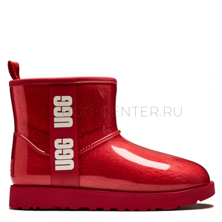 UGG Kids Clear Classic Mini II Lava Flow