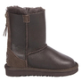 UGG Kids Zip Metallic Chocolate