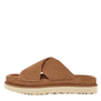 UGG Goldenstar Cross Slide Chestnut