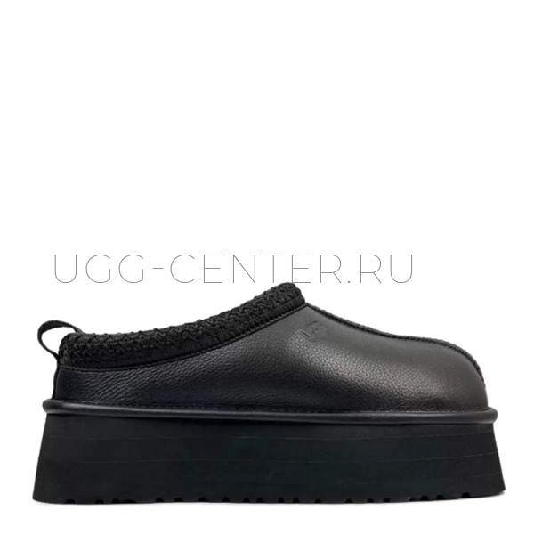 Tazz Platform Leather Black