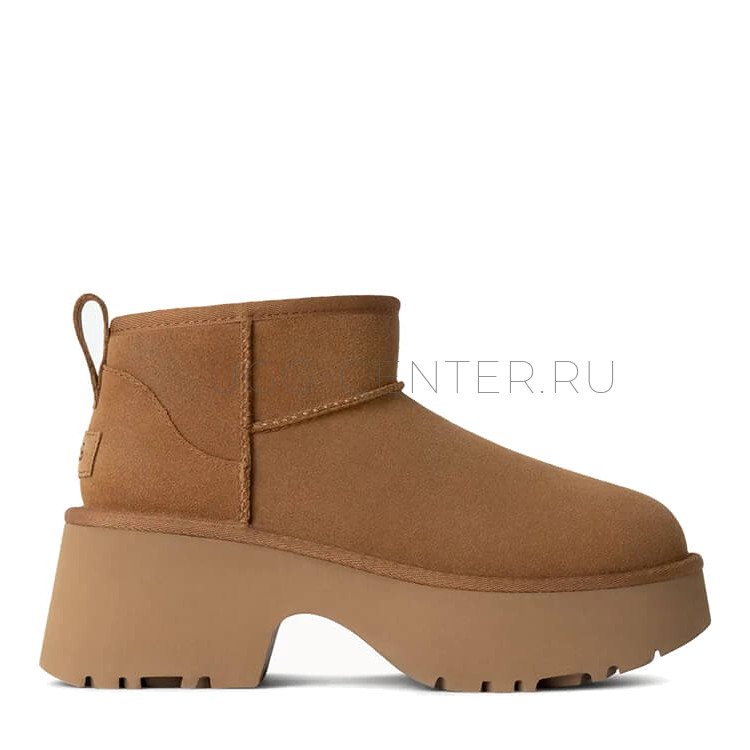 UGG Ultra Mini New Heights Chestnut