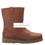 Kids Redwood II Waterproof Suede Chestnut