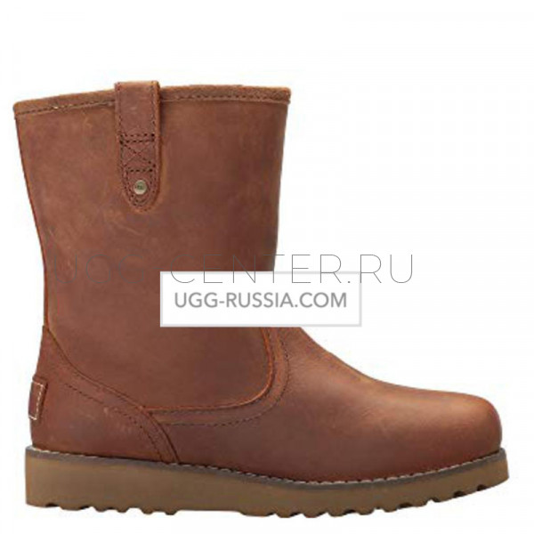 Kids Redwood Waterproof Suede Chestnut