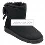 UGG Bailey Bow Mini Medallion Black