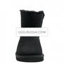 UGG Bailey Bow Mini Medallion Black