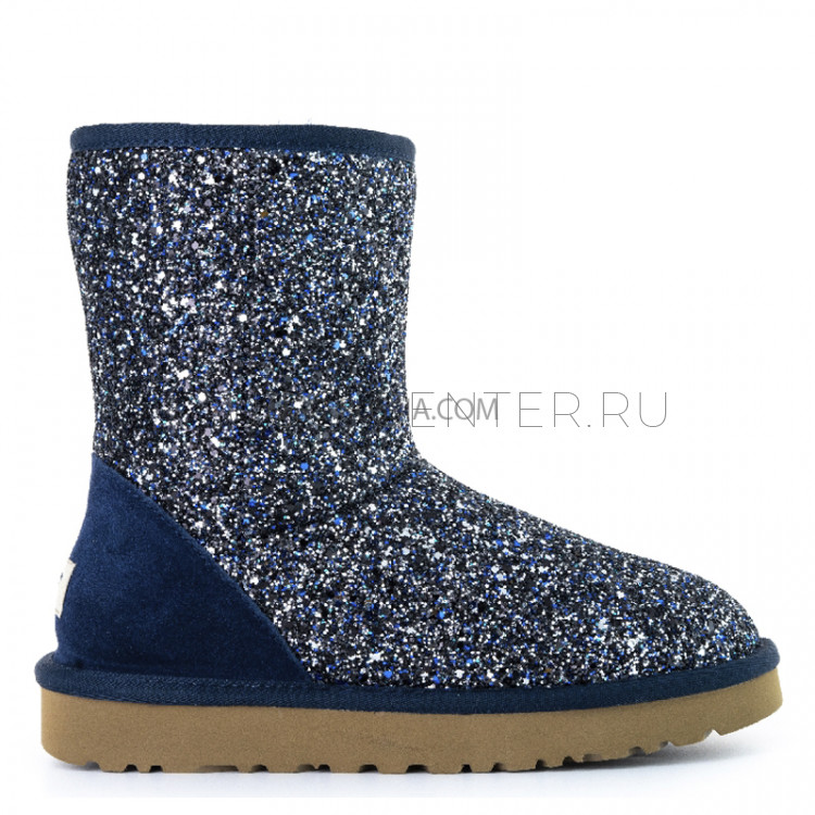 UGG Classic Short Stardust Navy