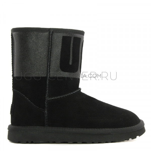 Classic Short Rubber Boot Black