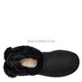 Fluff Bow Mini Black