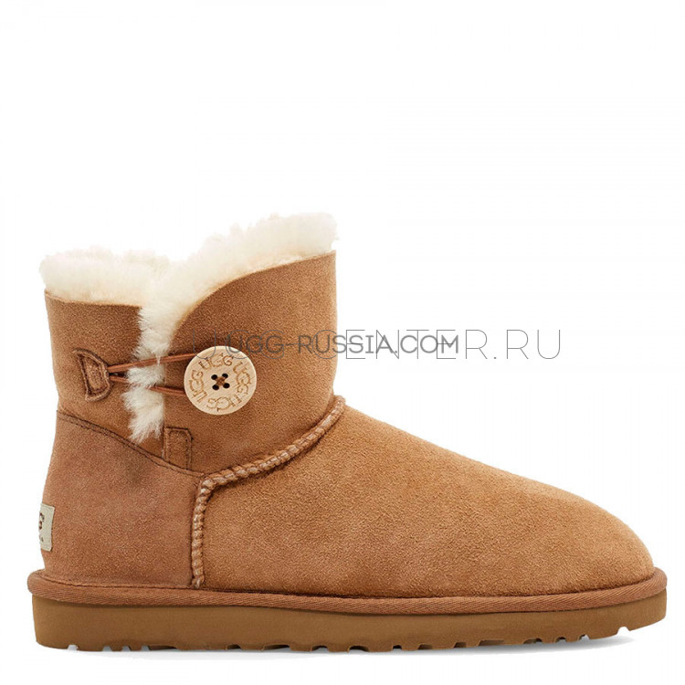 UGG (УГГИ) Bailey Button Mini Chestnut