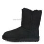 UGG Bailey Button Azalea Black