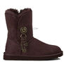 UGG Bailey Button Azalea Chocolate