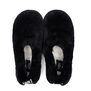 UGG Hailey Fluff Slippers Black