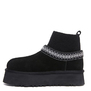UGG Tazz Knit Platform Black