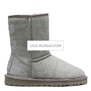 UGG Classic Short Crystal Bow Grey