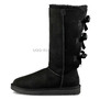 UGG Bailey Bow Tall Black