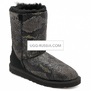 UGG Classic Short ZIP Snake