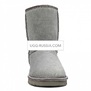 UGG Classic Short Crystal Bow Grey