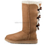 UGG Bailey Bow Tall Chestnut