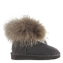 UGG Mini Fox Fur Grey