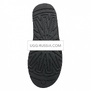 UGG Classic Mini ZIP Metaliic Black