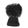 UGG Mini Fox Fur Ultra Black