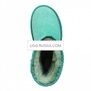 UGG Classic Short Aqua