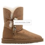 UGG Bailey Button Lilou Fancy Chestnut