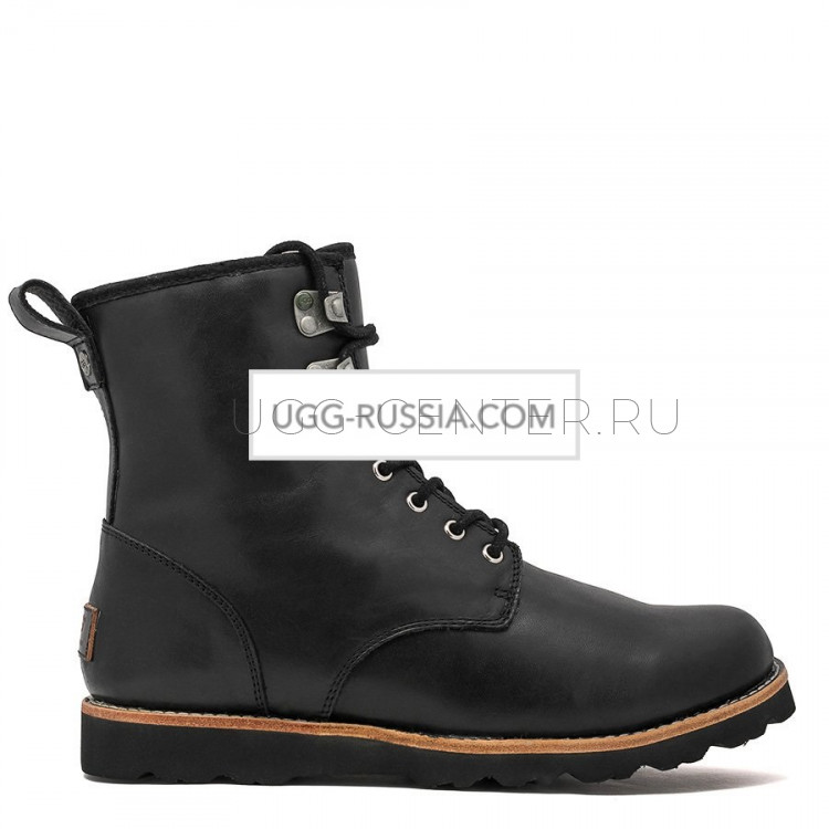 UGG MENS Hannen Black (Black Sole)