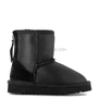 UGG KIDS Classic Short ZIP Metallic Black