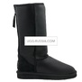 UGG Classic Tall ZIP Metallic Black