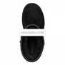 UGG Classic Short Crystal Bow Black