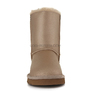 UGG Classic Short ZIP Metallic Sand