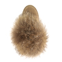 UGG Mini Fox Fur Sand