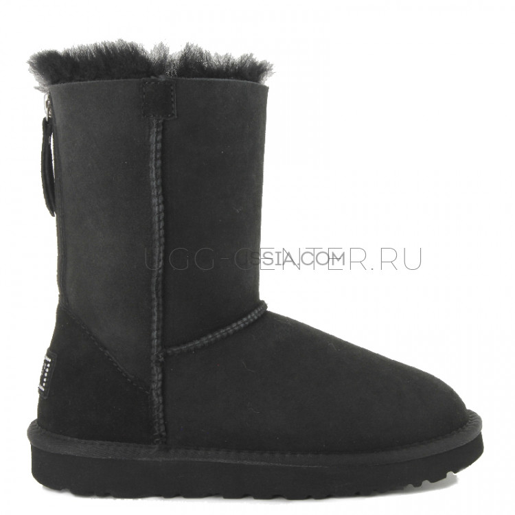 UGG Classic Short ZIP Black