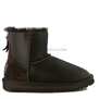 UGG Classic Mini ZIP Metaliic Chocolate