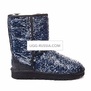 UGG Classic Short Sparkles Navy