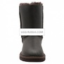 UGG Classic Short ZIP Metallic Chocolate