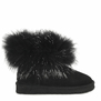 UGG Mini Fox Fur Ultra Black