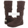 UGG Argyle Knit Chocolate