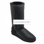 UGG Classic Tall ZIP Metallic Black