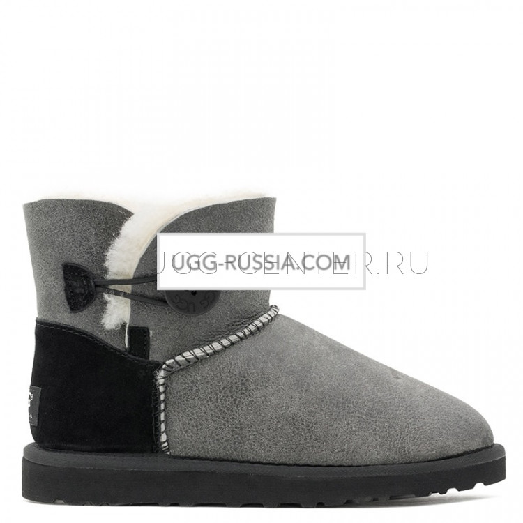 UGG Bailey Button Mini Bomber Black