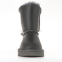 UGG Bailey Bow Metallic Grey